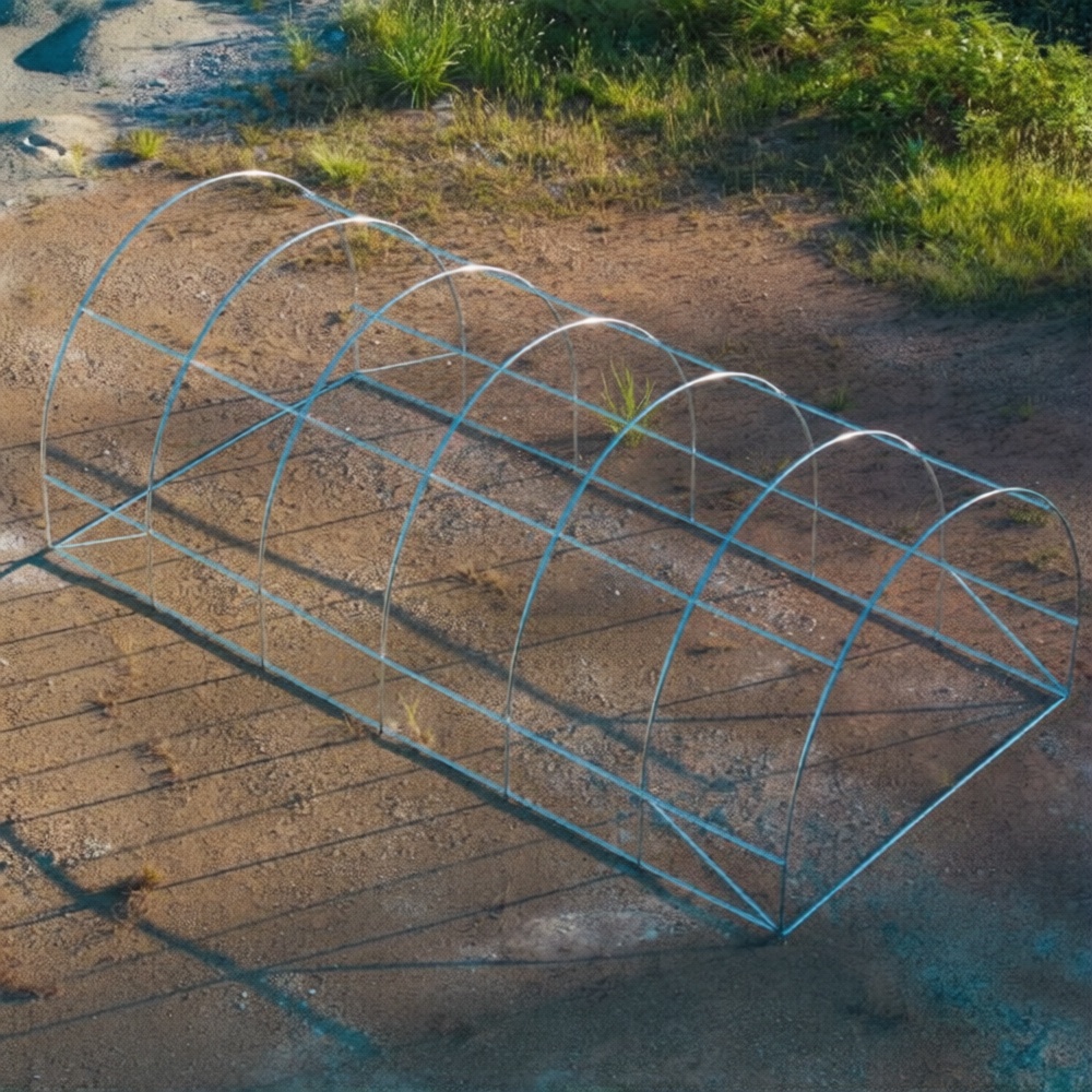 Тунелна оранжерия 6×3×2 м – подсилена конструкция и армирано UV покритие - Image 12